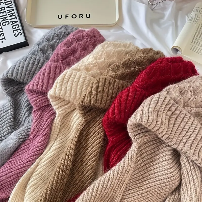 Winter Knit Set Unisex Warm Wind-proof Cap