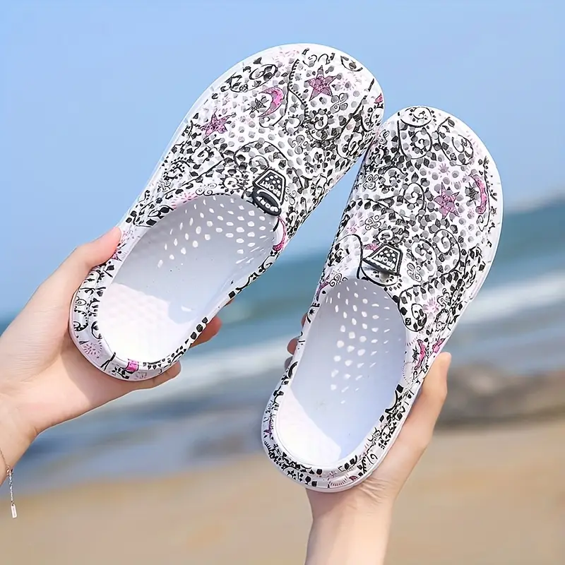 mesh slide sandals women s hollow casual loop toe flat details 5