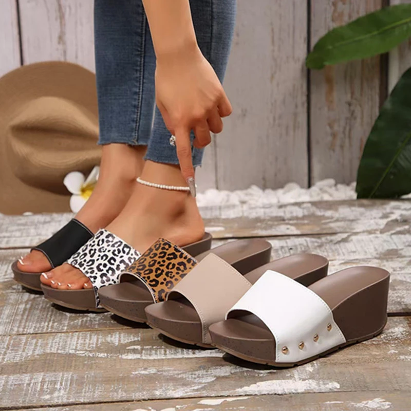 💥Hottest today 70% OFF💥Solid color open toe sandals, comfortable non-slip sole for women