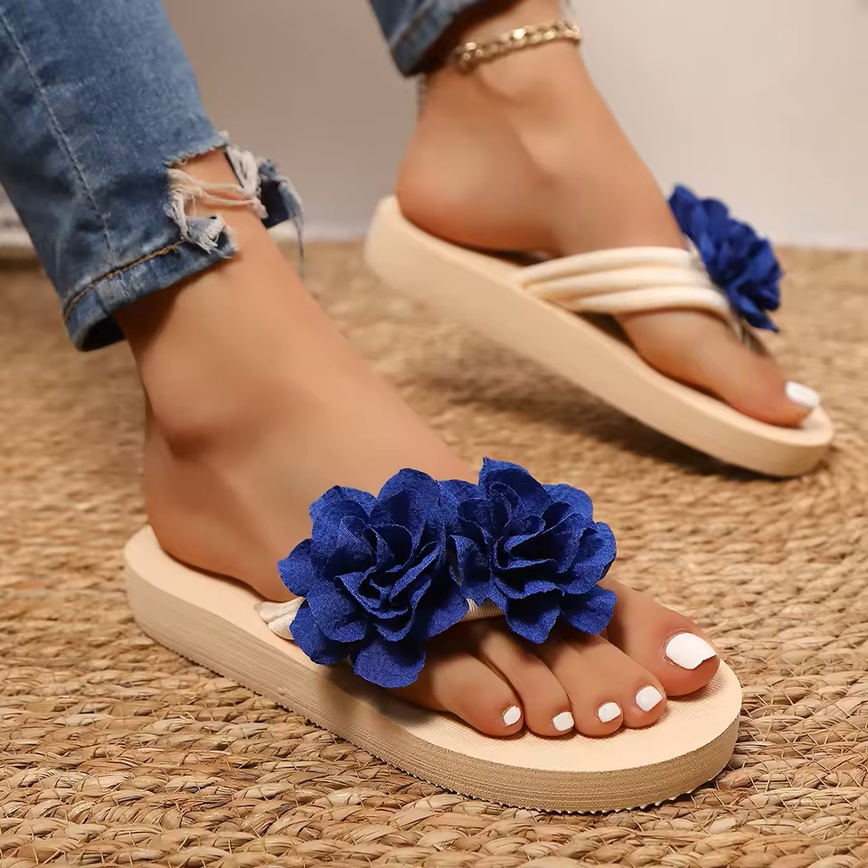 mesh slide sandals women s hollow casual loop toe flat details 5