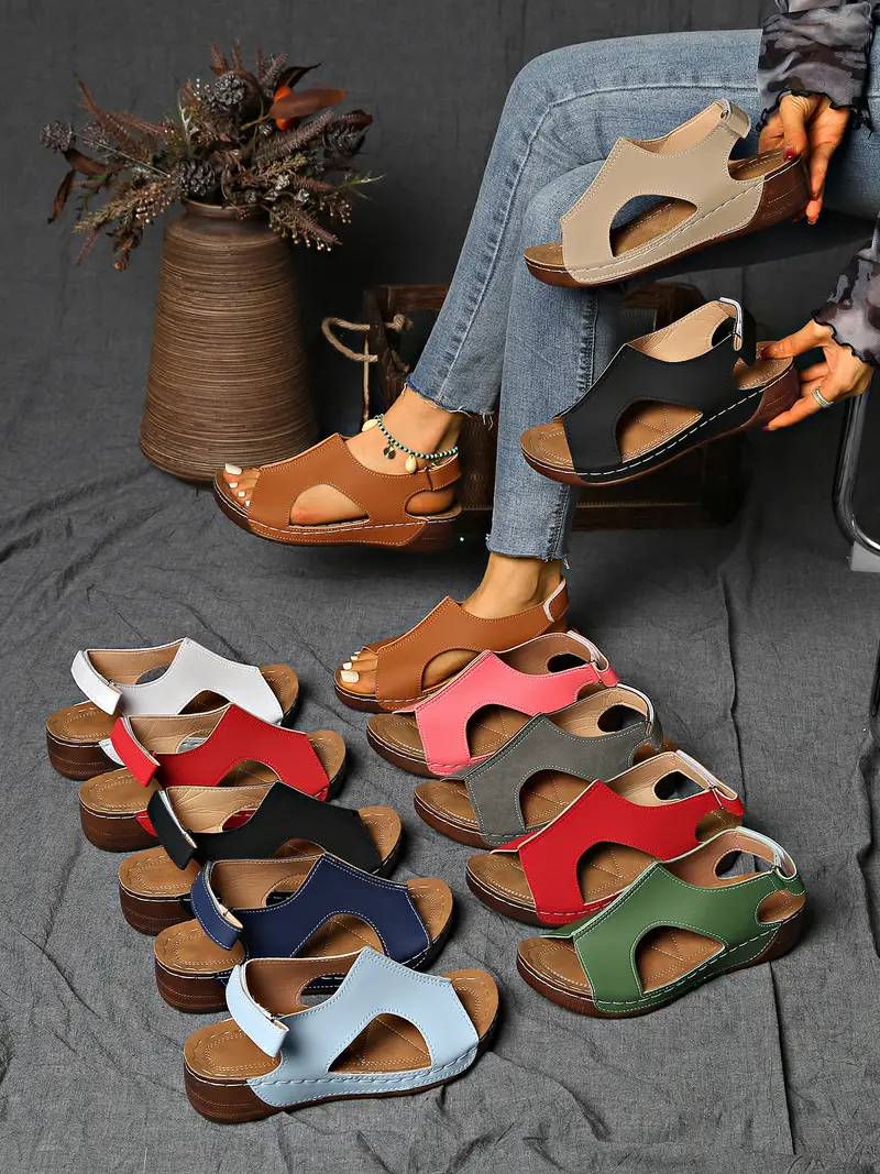 mesh slide sandals women s hollow casual loop toe flat details 0